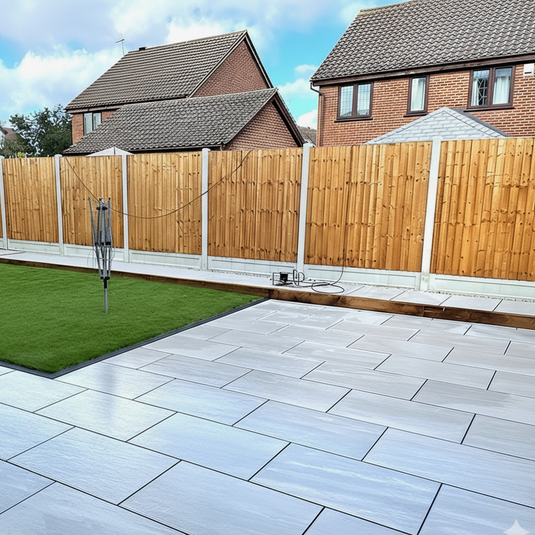 Kandala - Grey Porcelain Paving Tiles - 900 x 600 x 20mm