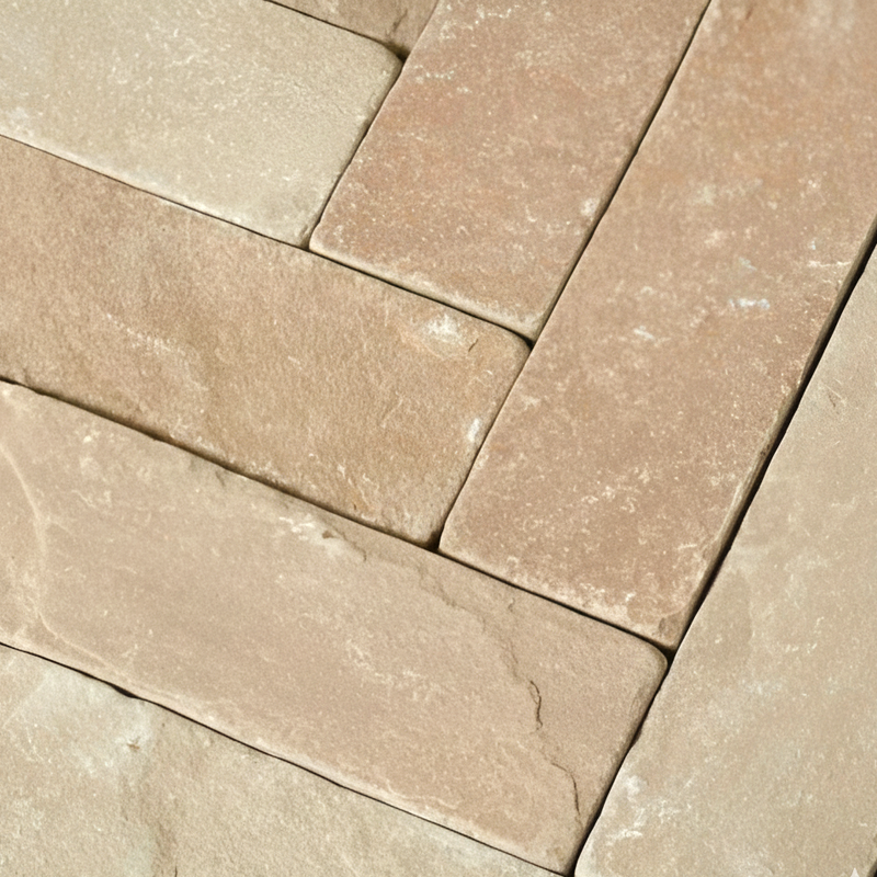 Load image into Gallery viewer, Raj Green Indian Sandstone Setts - 200 x 50 x 40mm
