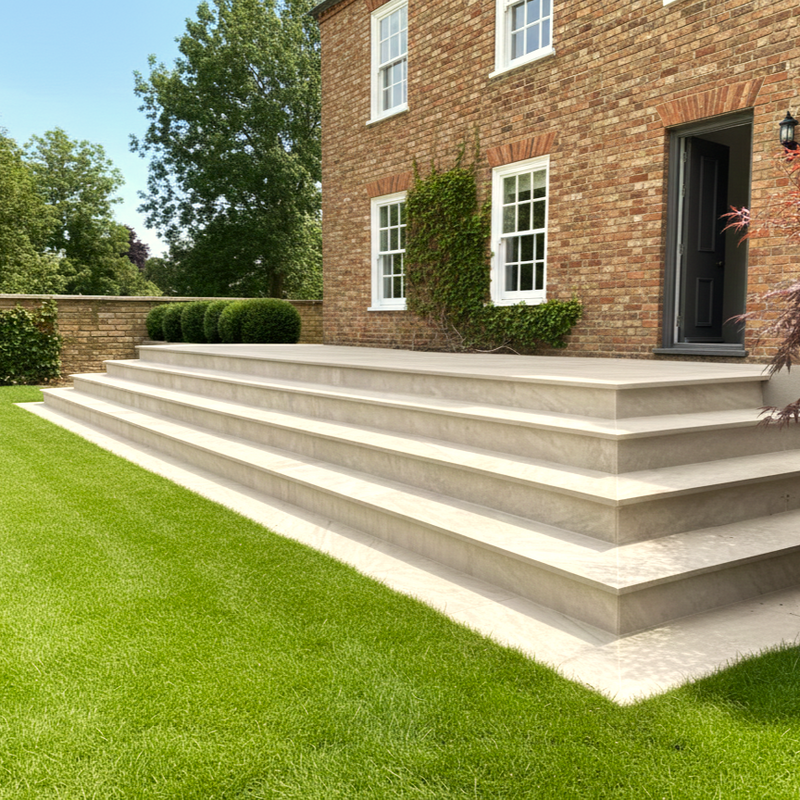 Load image into Gallery viewer, St. Helens Sand- Beige Porcelain Paving Tiles - 1200 x 600 x 20mm
