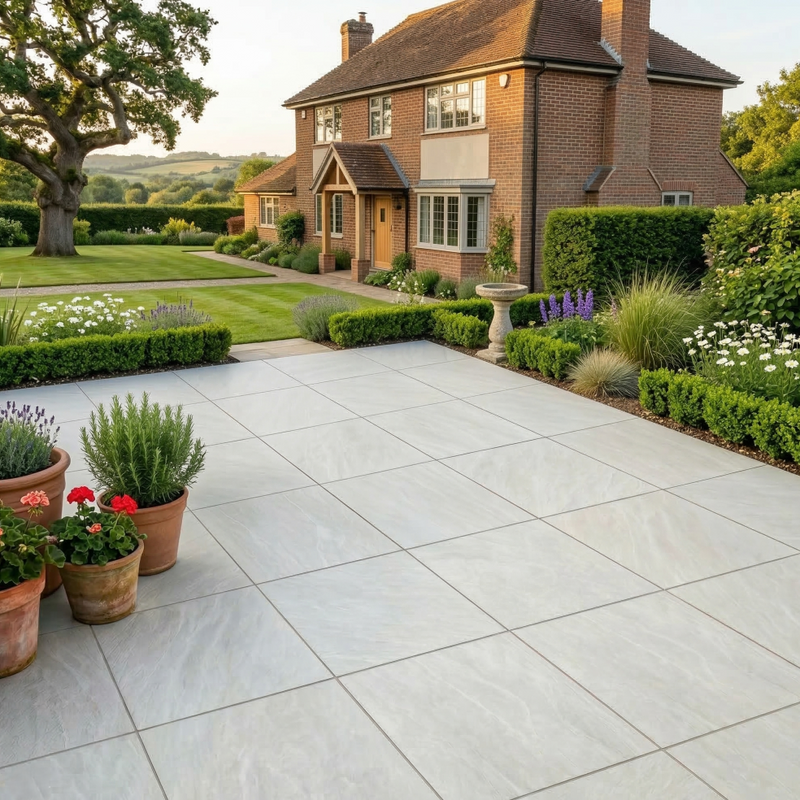 Load image into Gallery viewer, Aruba - White Porcelain Paving Tiles - 600 x 600 x 20mm
