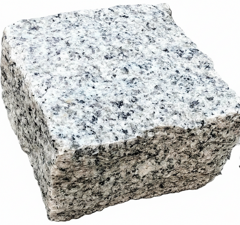 Load image into Gallery viewer, Light Grey Granite Cobbles - 100 x 100 x 60mm
