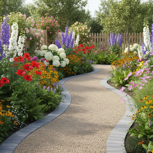 Castle - Grey Porcelain Setts - 200 x 100 x 20mm