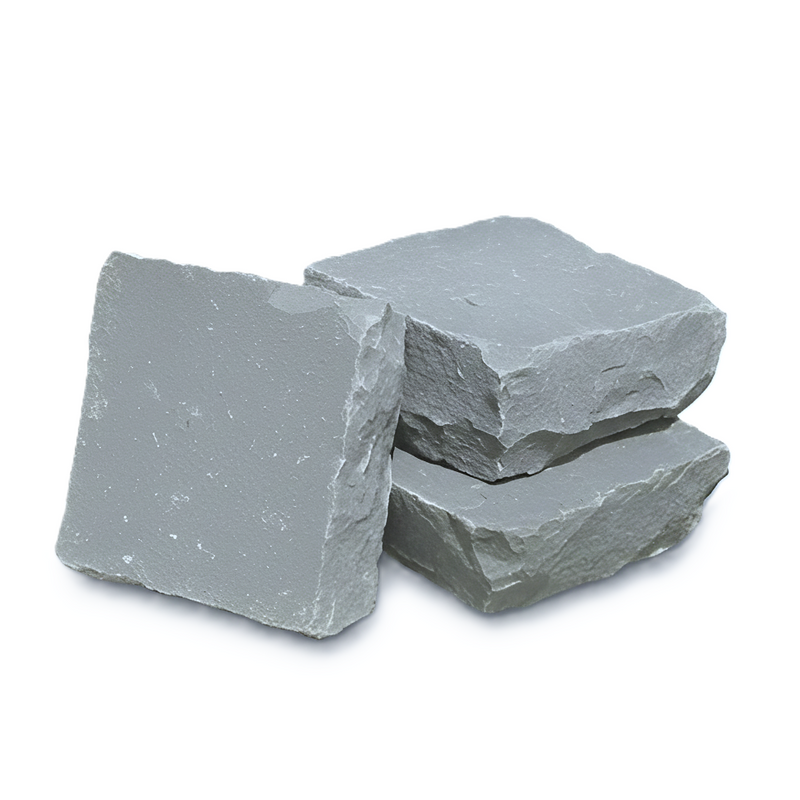 Load image into Gallery viewer, Kandala Grey Indian Sandstone Setts - 135 x 135 x 25-35mm
