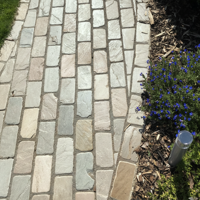 Load image into Gallery viewer, Raj Green Indian Sandstone Walling - 325 x 100 x 70mm - Tumbled
