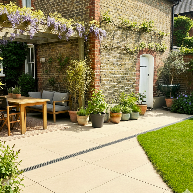 Load image into Gallery viewer, Castle - Beige Porcelain Paving Tiles - 900 x 600 x 20mm
