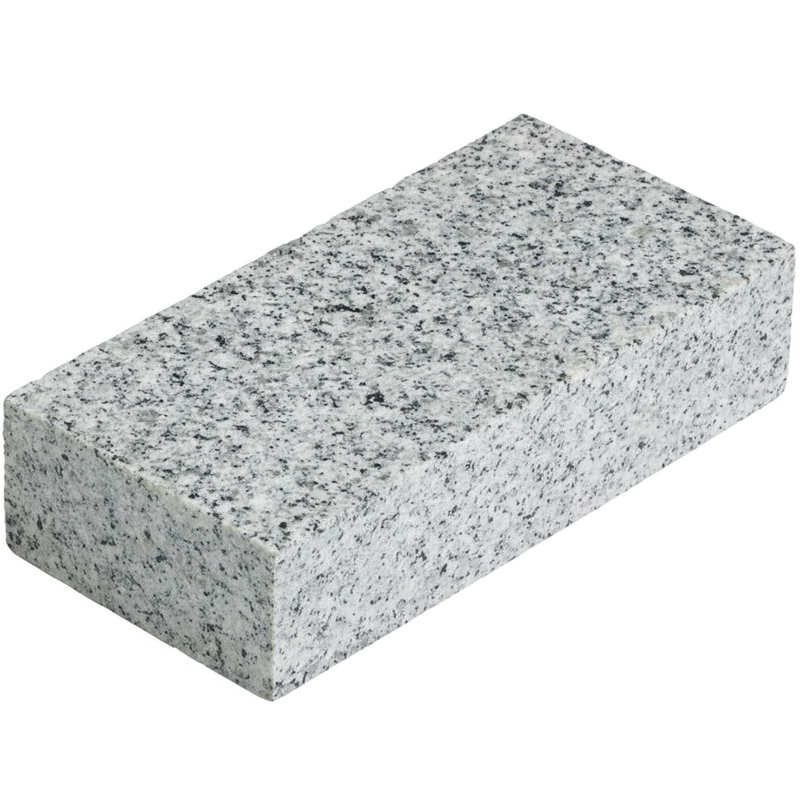 Load image into Gallery viewer, Light Grey Granite Block Paving - 200 x 100 x 40mm - Sawn &amp; Flamed
