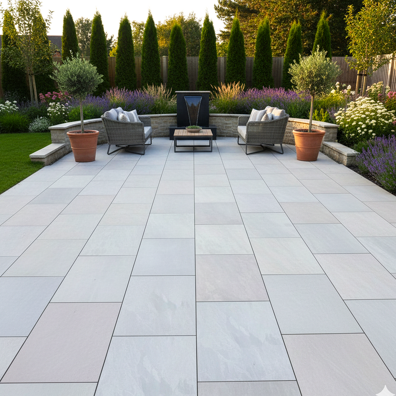 Load image into Gallery viewer, Raj - Green Porcelain Paving Tiles - 900 x 600 x 20mm

