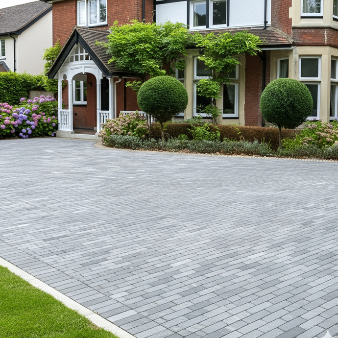 Kandala Grey Indian Sandstone Setts - 200 x 50 x 40mm