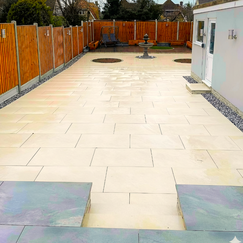 Load image into Gallery viewer, Castle - Beige Porcelain Paving Tiles - 900 x 600 x 20mm
