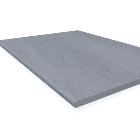 Kandala - Grey Porcelain Paving Tiles - 900 x 600 x 20mm - Bullnose Edge