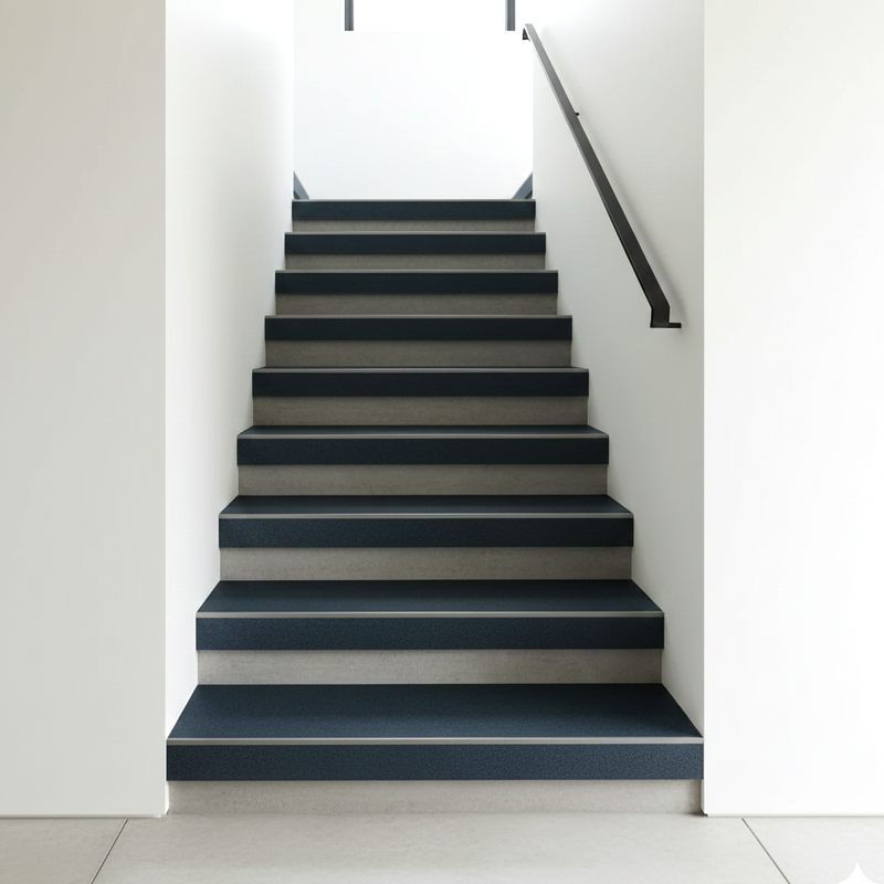 Load image into Gallery viewer, Slate Noir - Black Porcelain Paving Tiles - 900 x 600 x 20mm - Bullnose Edge
