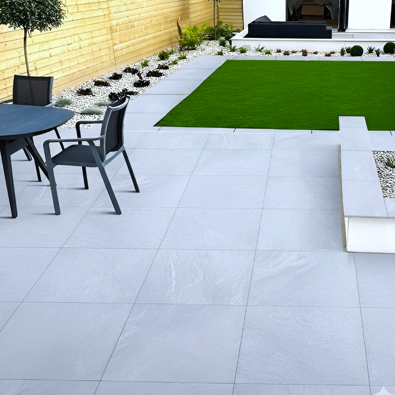 Load image into Gallery viewer, Aruba - Grey Porcelain Paving Tiles - 600 x 600 x 20mm

