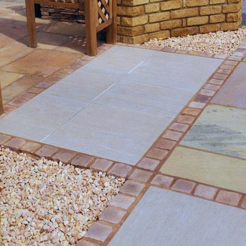 Load image into Gallery viewer, Modak Indian Sandstone Setts - 135 x 135 x 25-35mm
