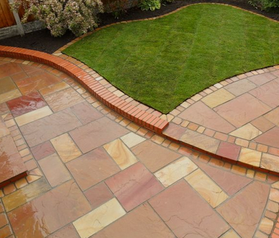 Load image into Gallery viewer, Modak Indian Sandstone Setts - 135 x 135 x 25-35mm
