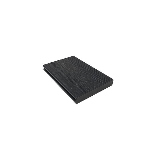 Soho Charcoal - Black Composite Decking - End Cap - 147 x 24 x 17 mm