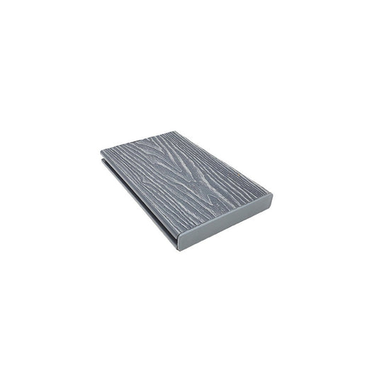 Soho Slate - Grey Composite Decking - End Cap - 147 x 24 x 17 mm