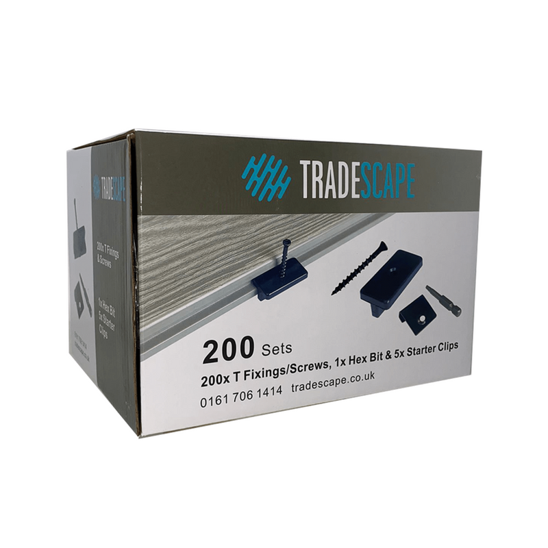 Load image into Gallery viewer, Soho Composite Decking - Fixing Kit (100 or 200 pcs)
