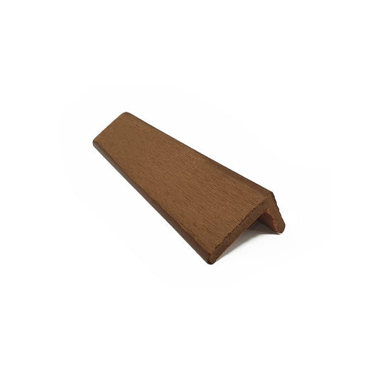 Soho Teak - Brown Composite Decking - Edging Trim - 3600 x 50 x 50 mm