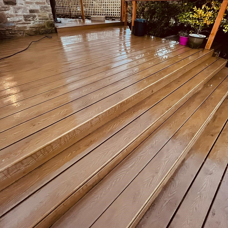 Load image into Gallery viewer, Soho Teak - Brown Composite Decking - Decking Board - 3600 x 146 x 25 mm
