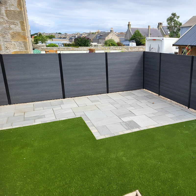 Load image into Gallery viewer, Slate - Brown Premium Composite Fencing - Board - 1830 x 150 x 20mm

