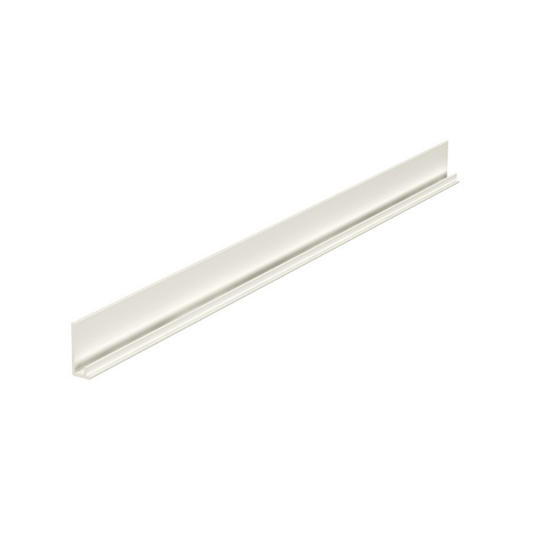 VOX Kerrafront - PVC Cladding - Starting Trim (White) - 3000 x 35 mm x 13mm