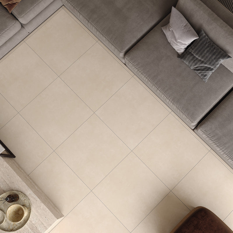 Load image into Gallery viewer, Ark Ivory - Beige Porcelain Paving Tiles - 600 x 600 x 20mm
