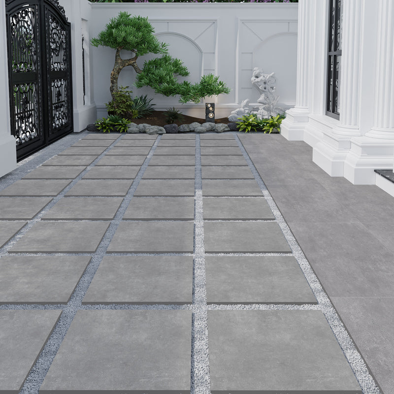 Load image into Gallery viewer, Ark Silver - Grey Porcelain Paving Tiles - 600 x 600 x 20mm
