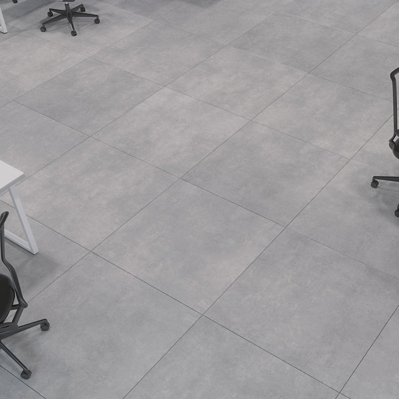 Load image into Gallery viewer, Ark Silver - Grey Porcelain Paving Tiles - 600 x 600 x 7mm
