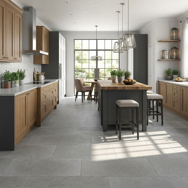Load image into Gallery viewer, Arlington - Grey Porcelain Paving Tiles - 900 x 600 x 10mm
