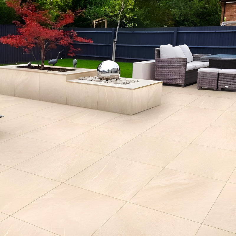 Load image into Gallery viewer, Aruba - Beige Porcelain Paving Tiles - 600 x 600 x 20mm

