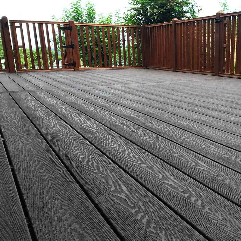 Load image into Gallery viewer, Soho Charcoal - Black Composite Decking - Decking Board - 3600 x 146 x 25 mm
