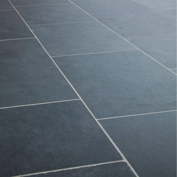Load image into Gallery viewer, Brazilian - Black Slate Paving - 600 x 600 x 20mm - Sawn &amp; Riven
