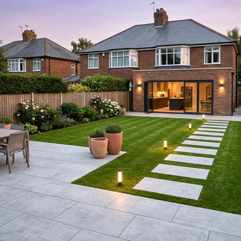 Load image into Gallery viewer, Cemento Ash - Grey Porcelain Paving Tiles - 1200 x 600 x 20mm
