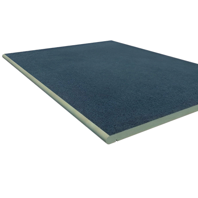Slate Noir - Black Porcelain Paving Tiles - 900 x 600 x 20mm - Bullnose Edge