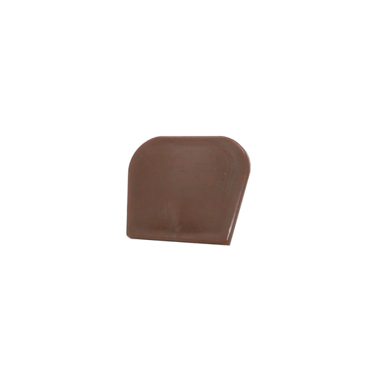 Oak - Brown Premium Composite Fencing - Aluminium Insert Cap - 48 x 40 x 10mm