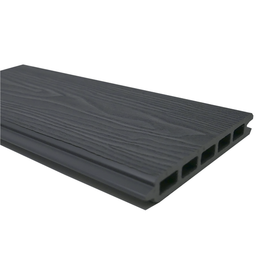 Anthracite - Black Premium Composite Fencing - Board - 1830 x 150 x 20mm