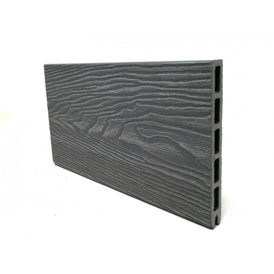 Anthracite - Black Premium Composite Fencing - Top Board - 1830 x 150 x 20mm