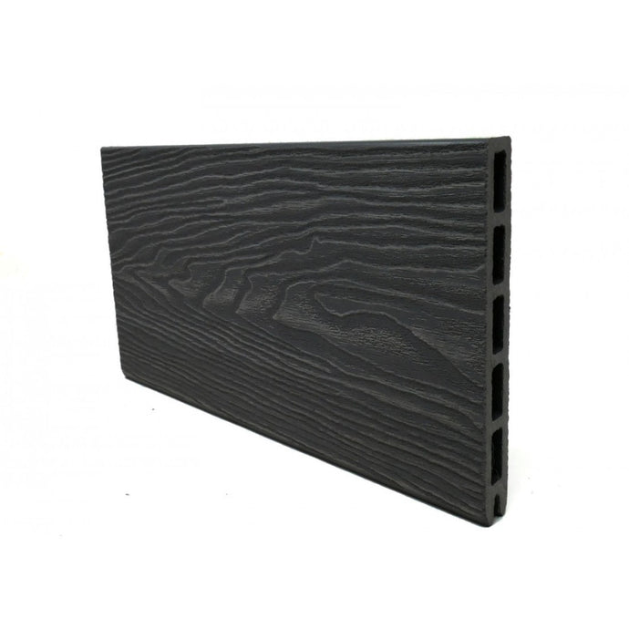 Charcoal - Black Premium Composite Fencing - Top Board - 1830 x 150 x 20mm