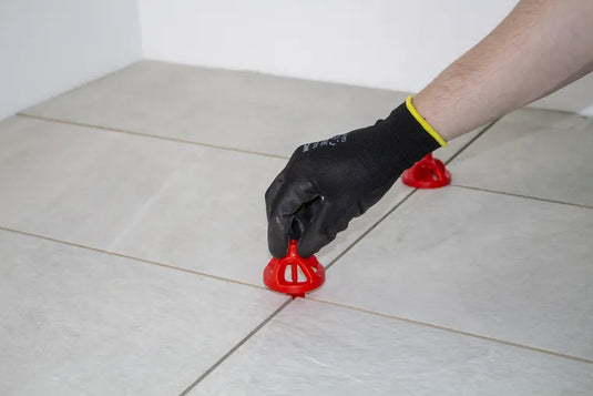 Rubi Levelling Cyclone Flat Bases For Porcelain Tiles (100 or 300 pcs)