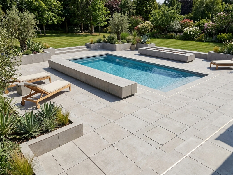Load image into Gallery viewer, Danish - Natural Porcelain Paving Tiles - 600 x 600 x 20mm - CLEARANCE
