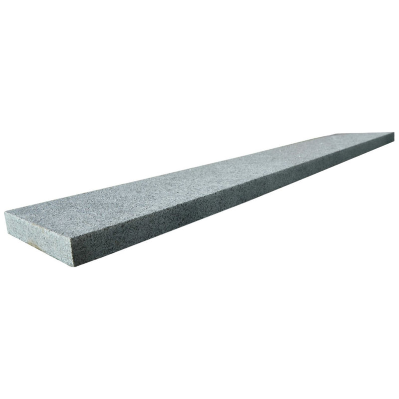 Load image into Gallery viewer, Dark Grey Granite Planks - 900 x 150 x 20mm - Sawn &amp; Flamed
