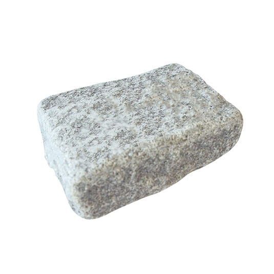 Light Grey Granite Block Paving - 105 x 140 x 50-60mm - Sawn, Tumbled & Riven