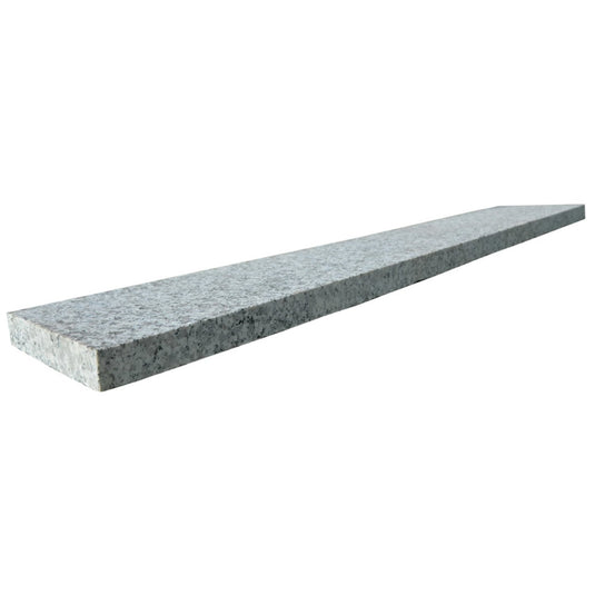 Light Grey Granite Planks - 900 x 150 x 20mm - Sawn & Flamed