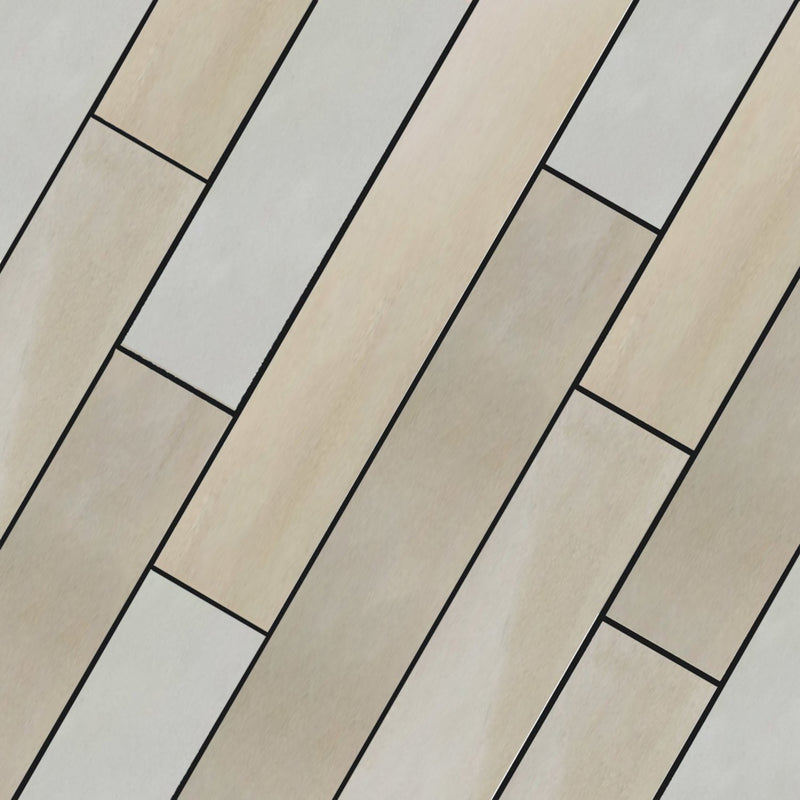 Load image into Gallery viewer, Mint Fossil Indian Sandstone Planks - 900 x 150 x 22mm - Sawn &amp; Honed
