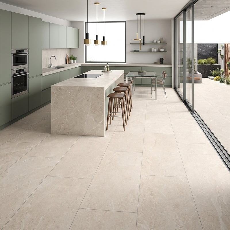 Load image into Gallery viewer, Mona Cream - Beige Porcelain Paving Tiles - 1200 x 600 x 10mm
