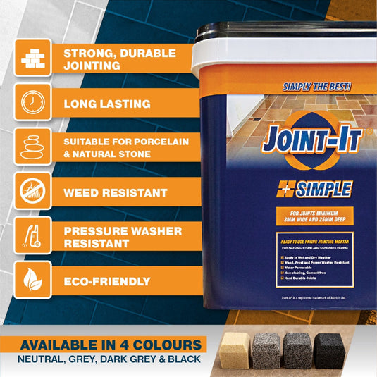 Joint-It Simple Jointing Brush-In Mortar - 20KG