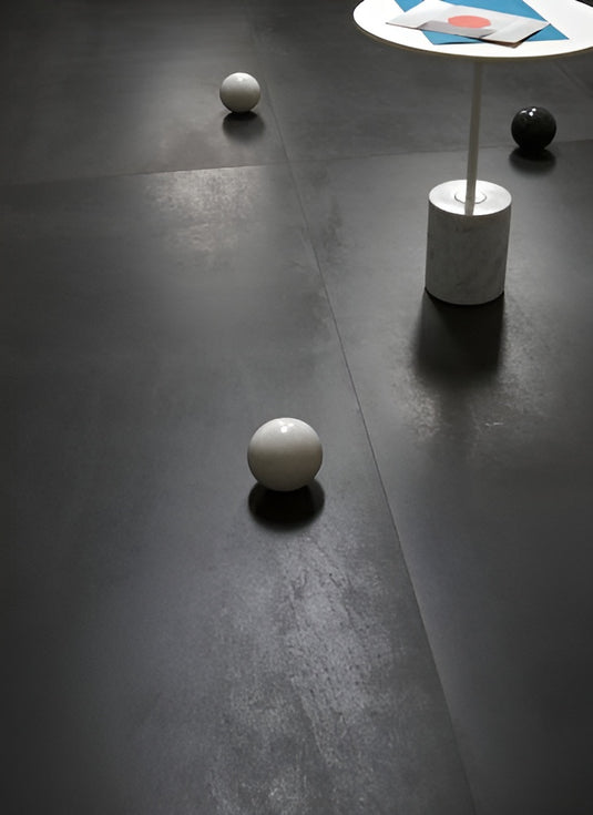 Plaza Slate - Black Porcelain Paving Tiles - 800 x 800 x 20mm