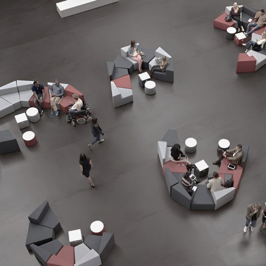 Plaza Slate - Black Porcelain Paving Tiles - 600 x 600 x 20mm