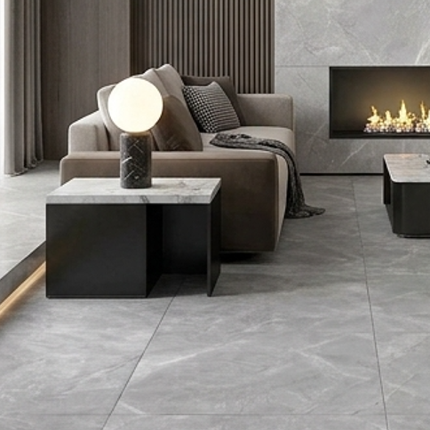 Load image into Gallery viewer, Pulpis - Grey Porcelain Paving Tiles - Matt Finish - 600 x 600 x 7mm
