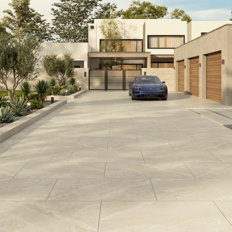 Load image into Gallery viewer, Roca - Beige Porcelain Paving Tiles - 900 x 600 x 20mm
